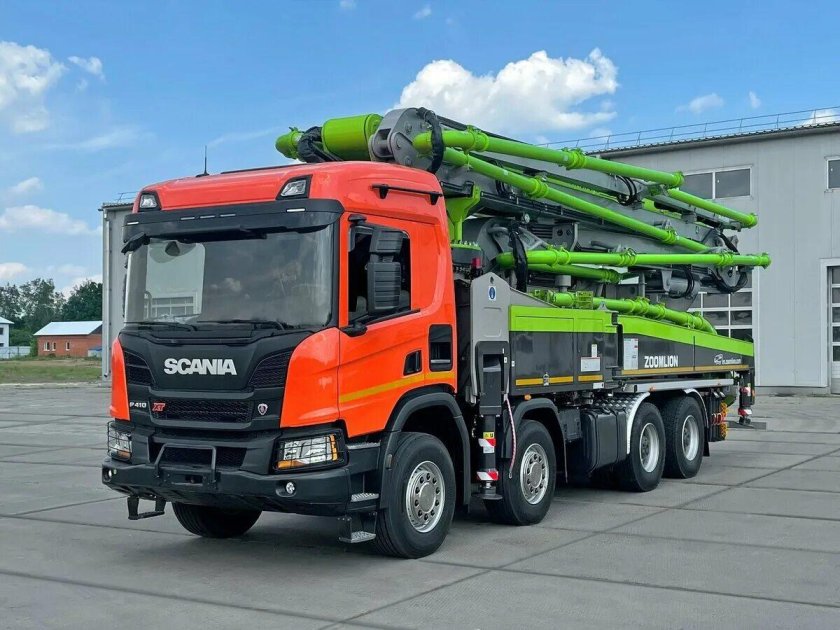 Автобетононасос Зумлион