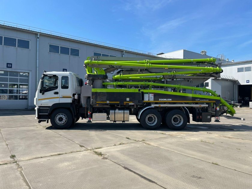 Автобетононасос Zoomlion 43x-5rz