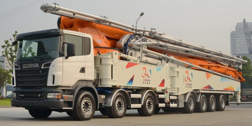 Автобетононасос Zoomlion 101 метр