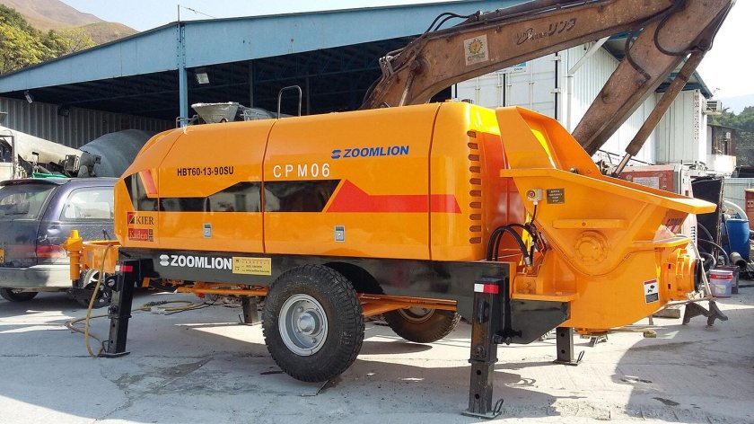 Бетононасос Zoomlion HBT60.13.118rsd