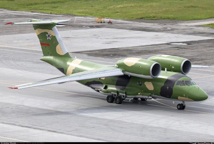 Патрульный самолет АН-72п