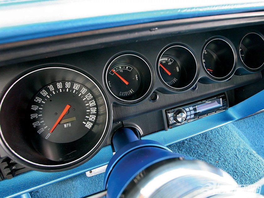 Dodge Challenger 1970 спидометр