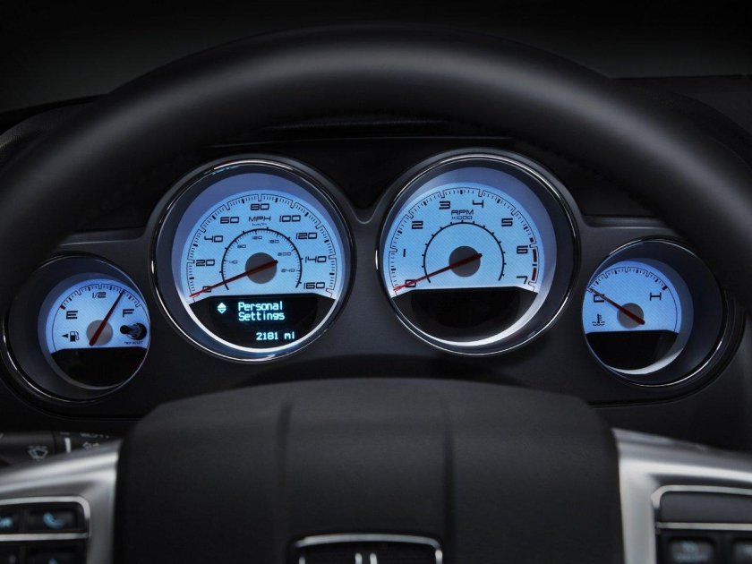 Приборка Додж Челленджер