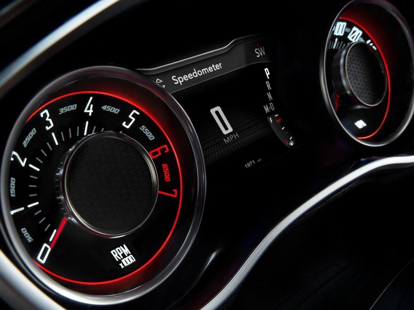 Приборная панель Додж Челленджер