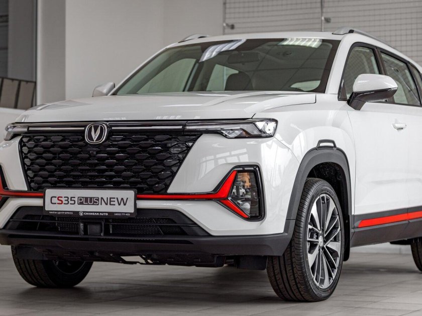 Changan cs35 Plus белый