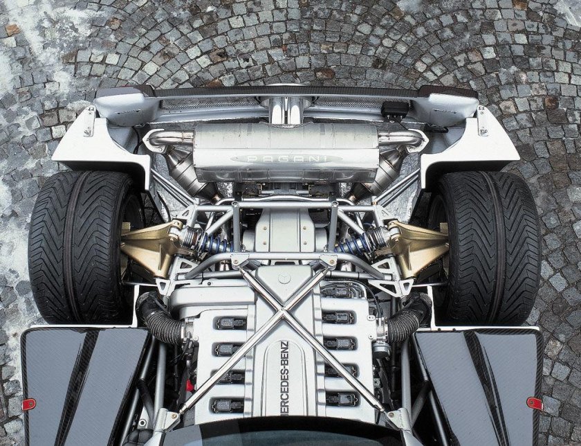 Pagani Zonda мотор