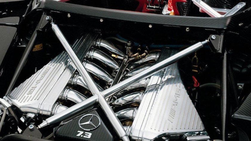 Pagani Zonda двигатель