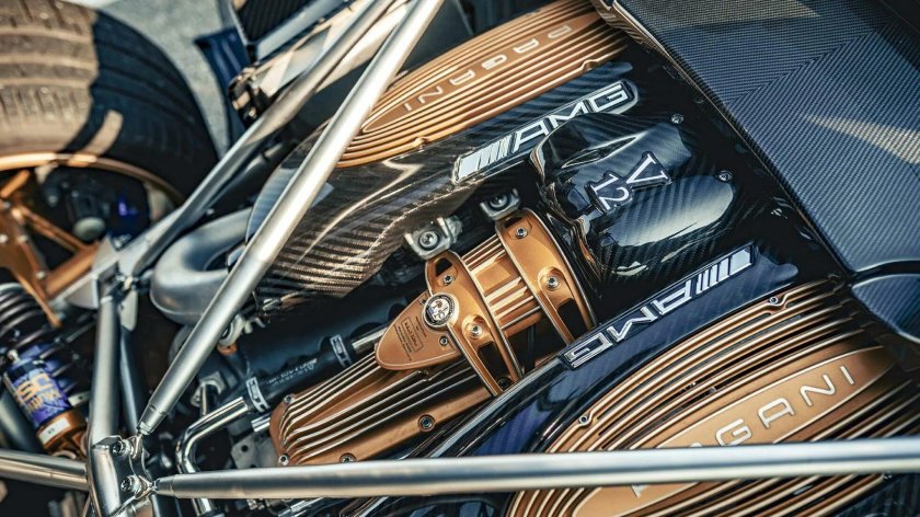 Pagani Huayra мотор