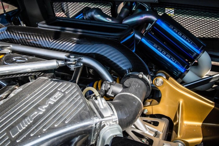 Pagani Zonda engine