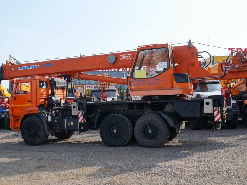 Автокран клинцы 25 тонн