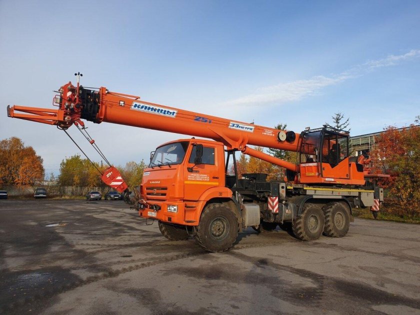 КАМАЗ кран