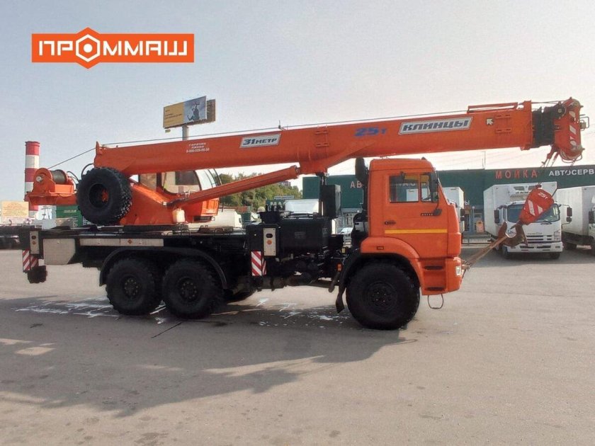 Автомобильный кран Клинцы