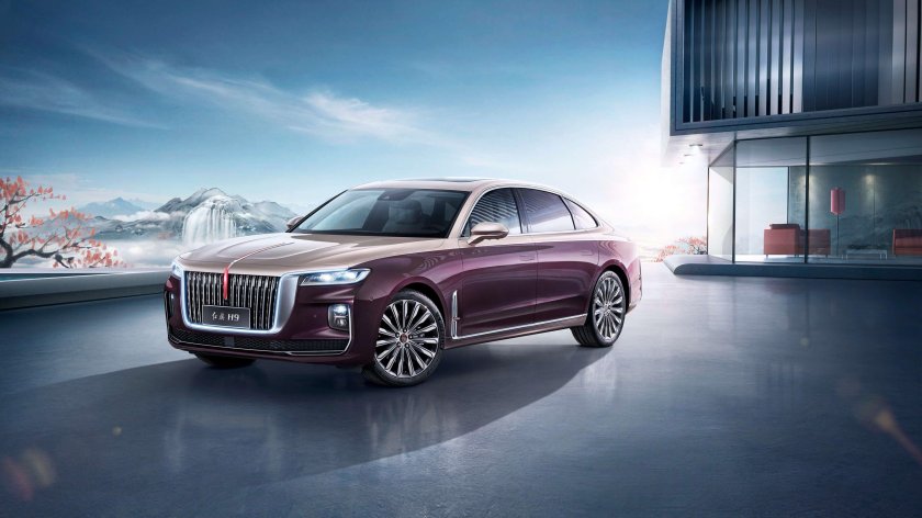 Китайский седан hongqi h 9