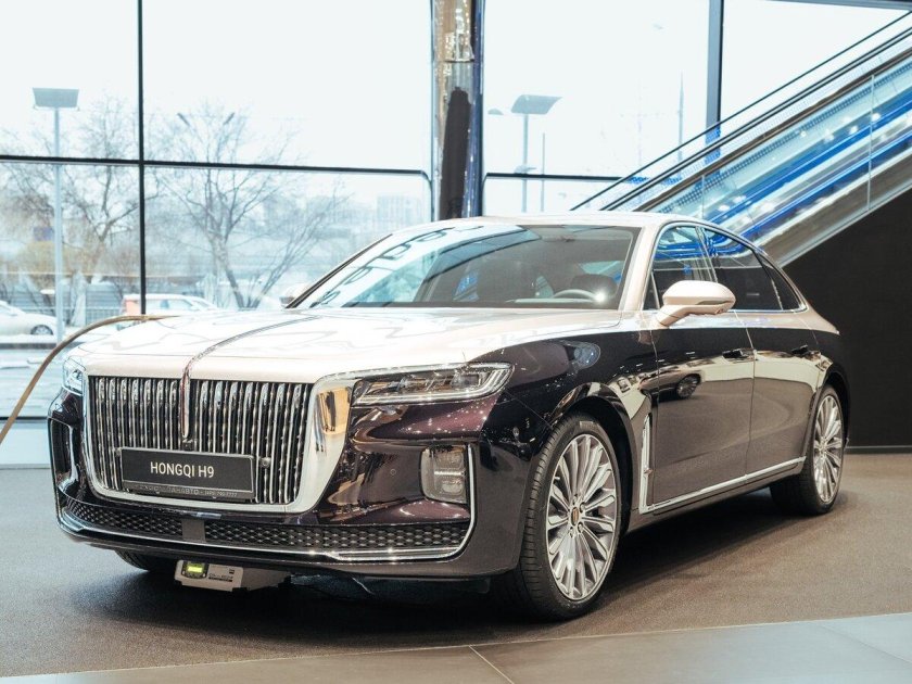 Hongqi h9 черный