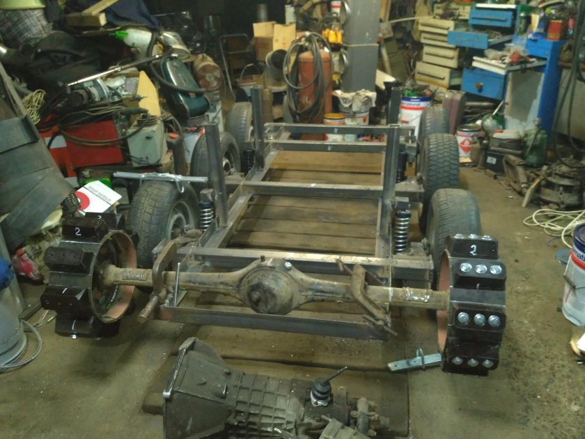 Ступица ВАЗ 2108 на гусеничный вездеход