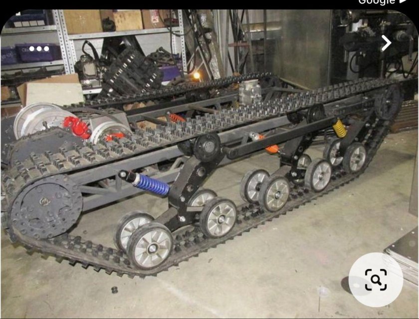 Mini Ripsaw гусеницы