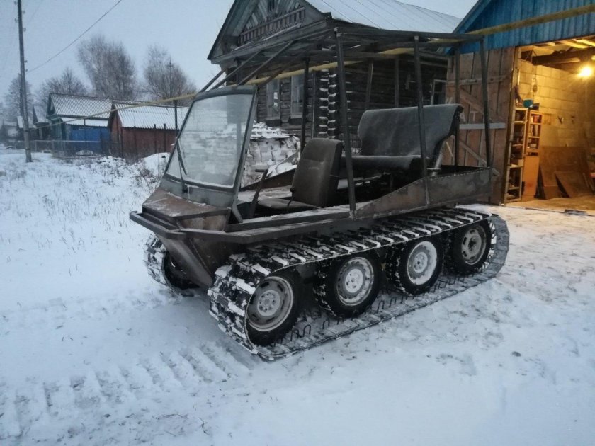 Гусеничный вездеход Юкон