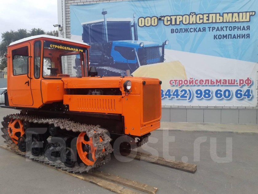 Бульдозер ДТ-75 ДРС-4