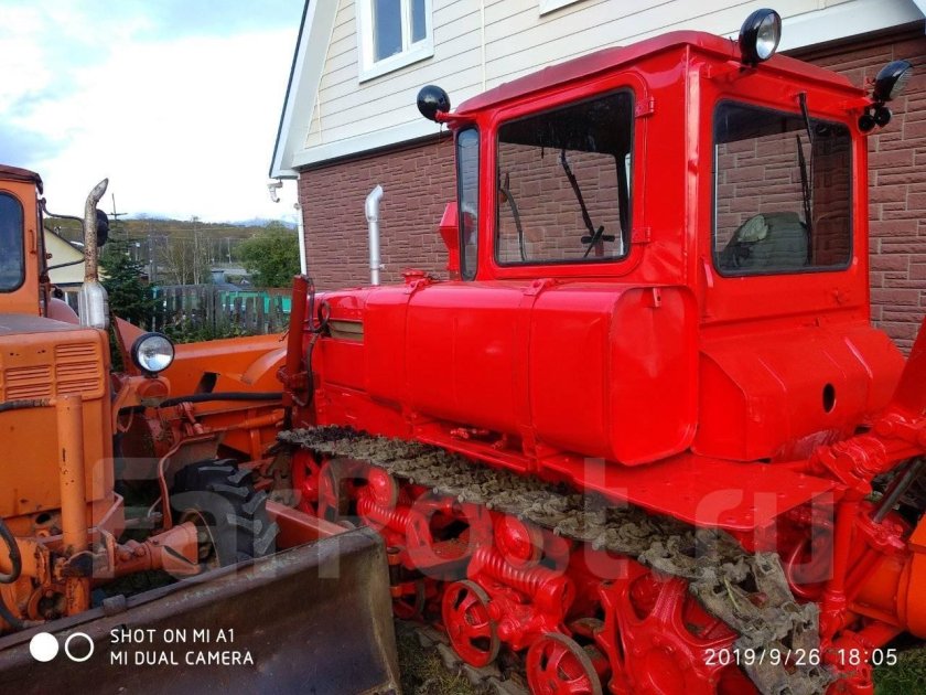 Дт 75 трактор гусеничный