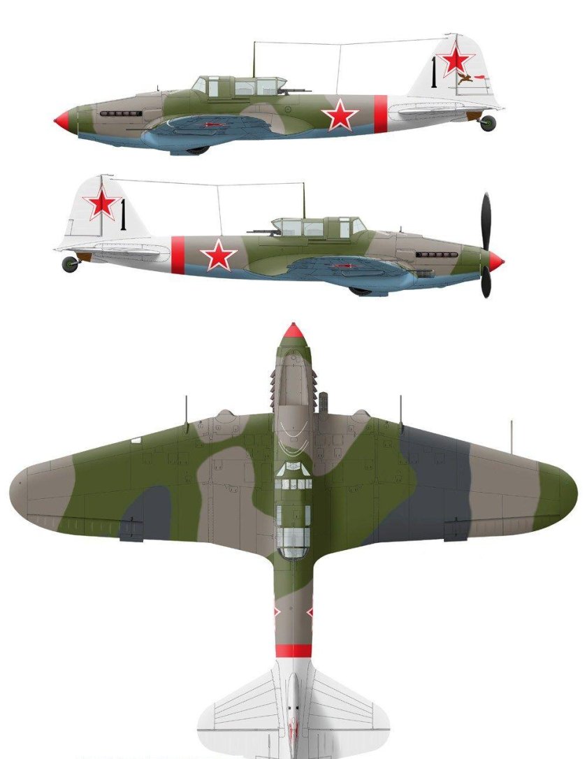 Самолёт ил-2 Штурмовик