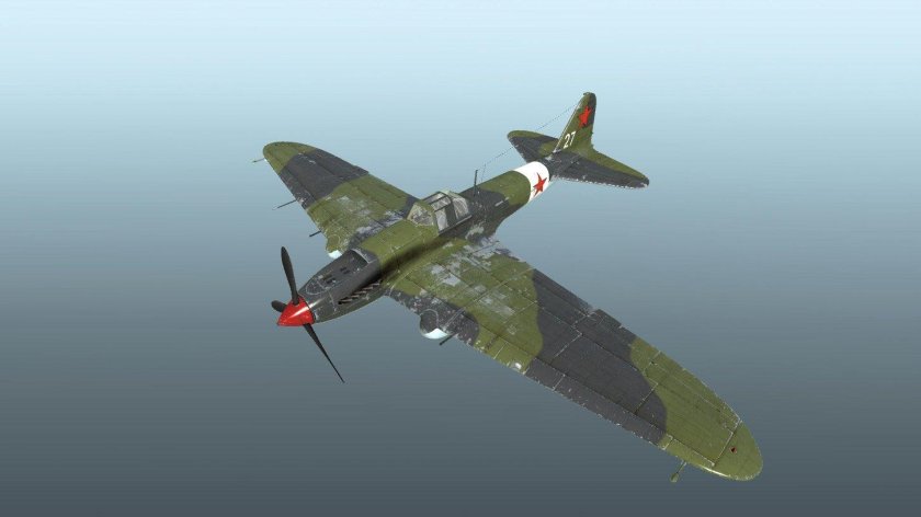 Окраска ил 2 Штурмовик