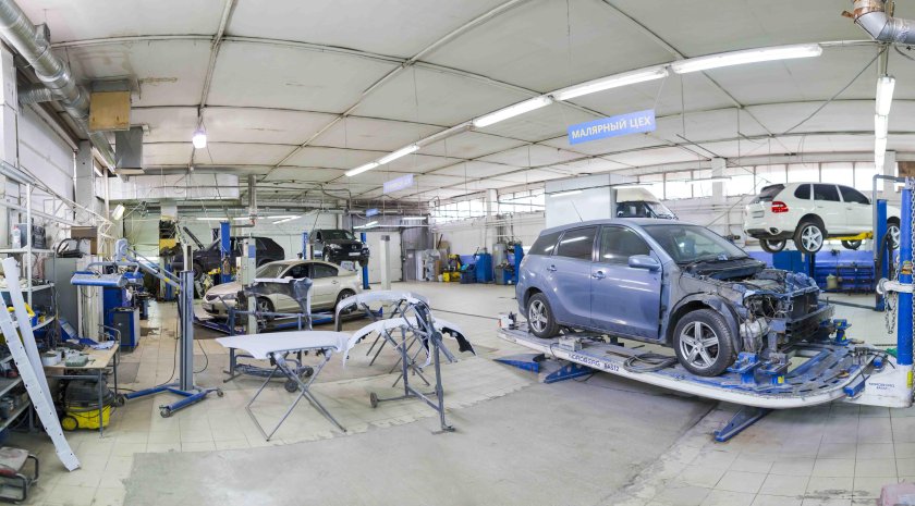 Цех кузовного ремонта