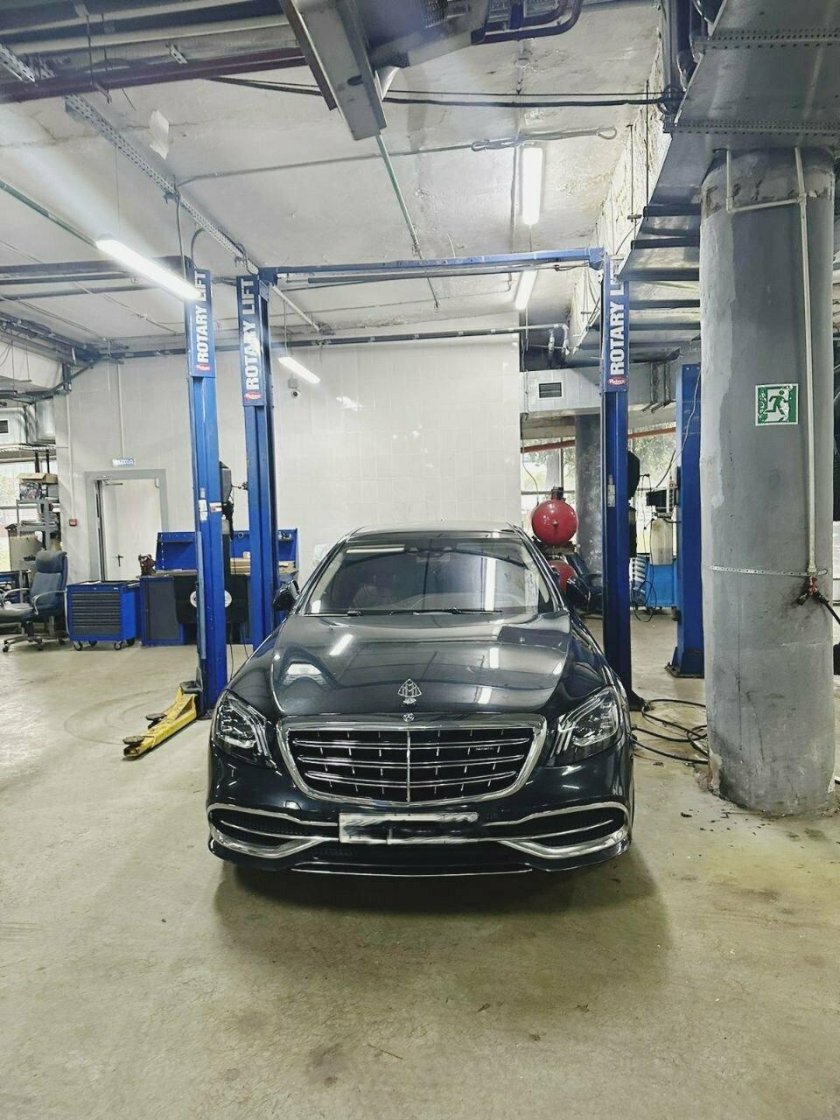 Mercedes benz maybach s класс