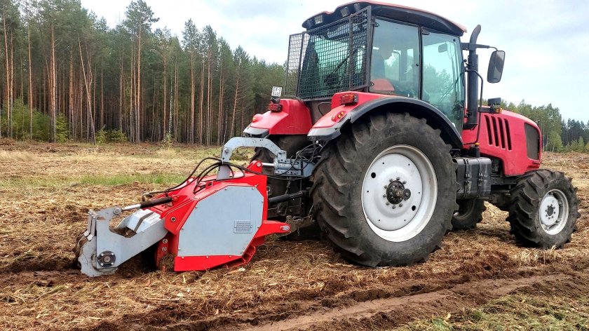 Измельчитель пней