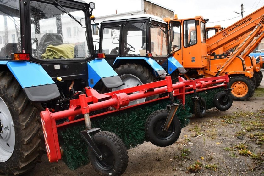 Лаповый снегопогрузчик