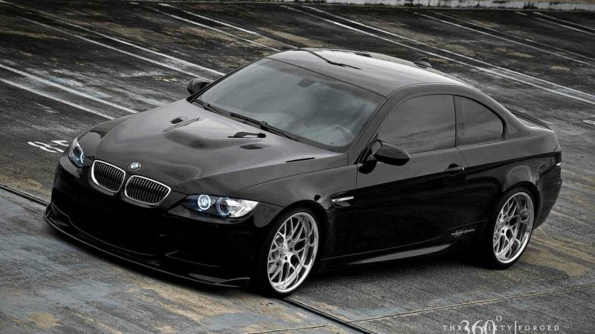 Bmw m3 e92 black