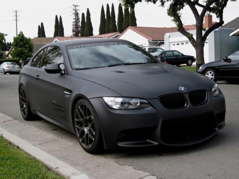 BMW e92 m3 Black Matte