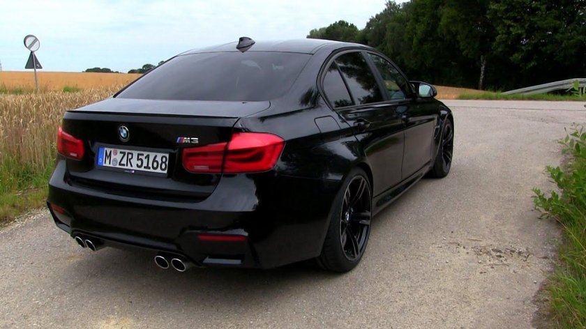 BMW m3 f30 Black