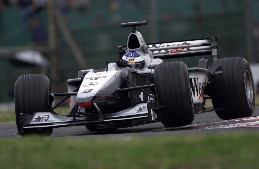 Mika Hakkinen Belgium 2000