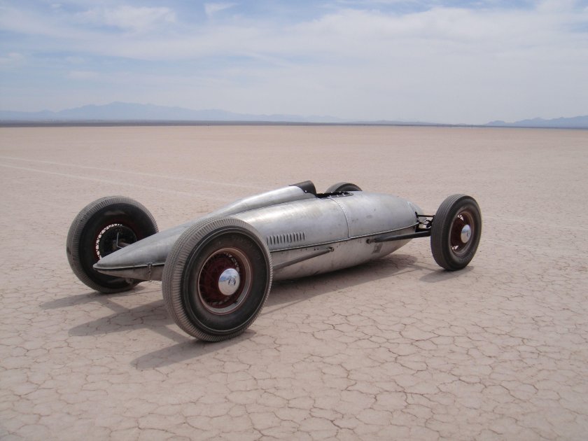 Bonneville Salt Flats hot Rod