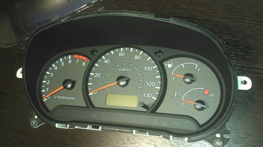 Панель приборов хендай акцент 2008