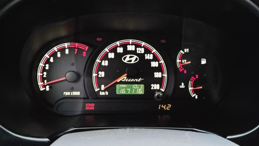 Приборная панель акцент