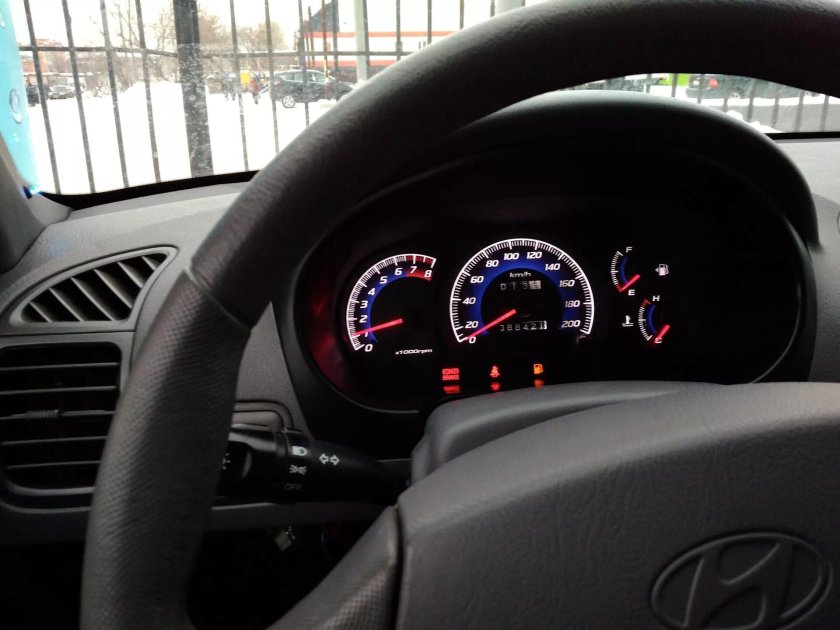 Приборная панель акцент ТАГАЗ