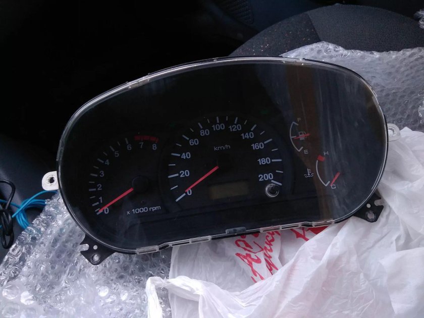 Приборные панели акцент автомат