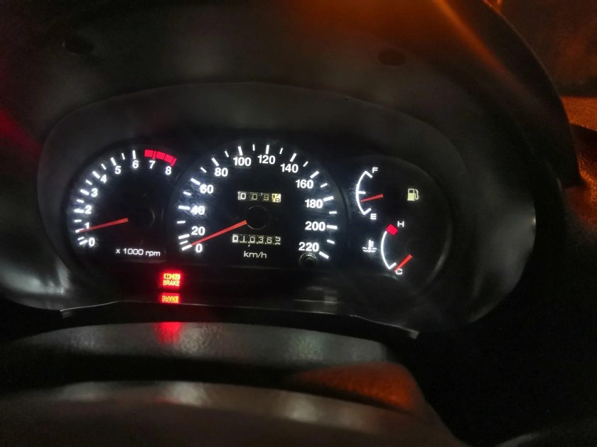 Лампы в приборную панель Хендай акцент