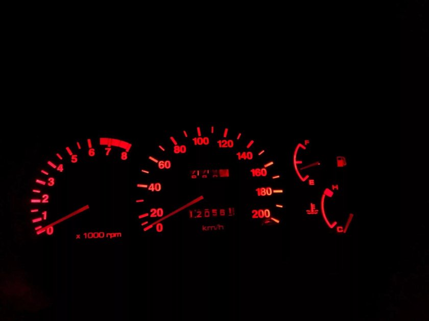 Подсветка приборной панели Хендай акцент