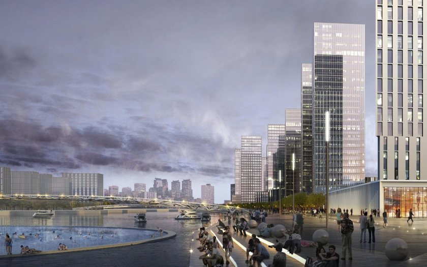 Набережная марка Шагала проект ЗИЛАРТ