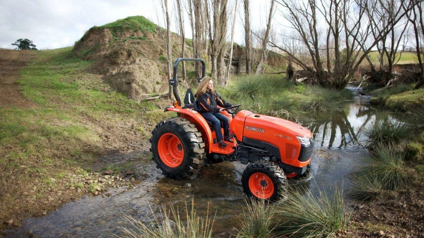 Мини Кубота трактор минитрактор