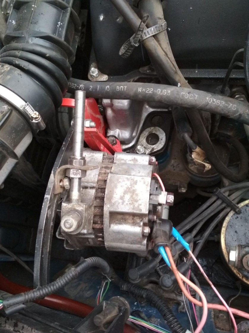 Перенос генератора ВАЗ 2107