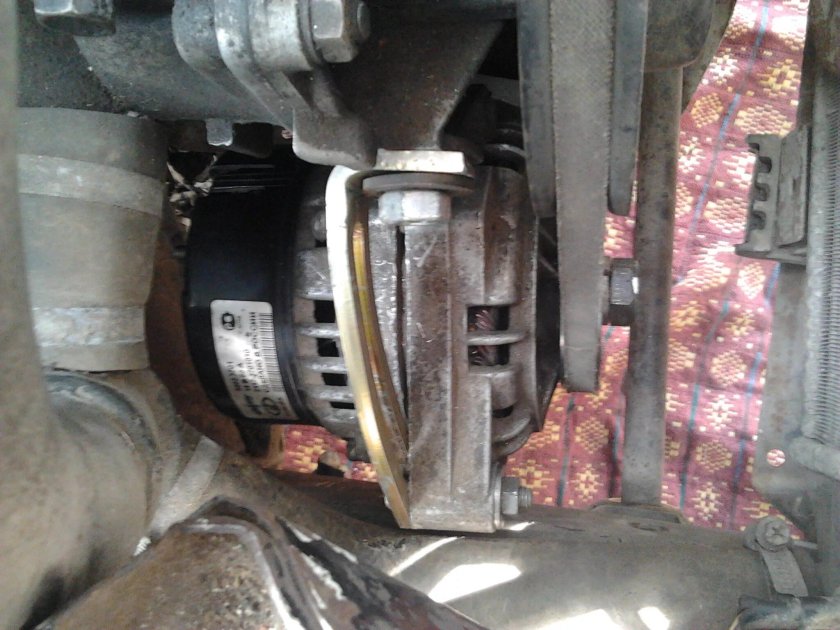 Генератор ВАЗ 2110 на ВАЗ 2107