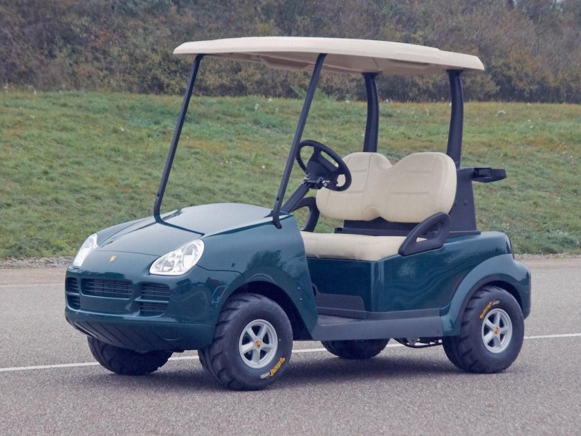 Porsche Cayenne Golf Cart