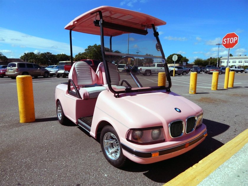 Custom BMW Golf Carts