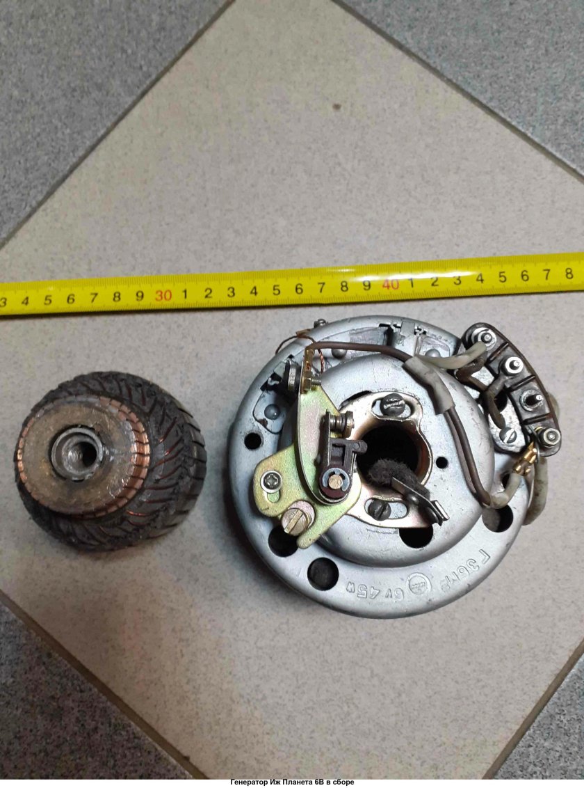 Генератор ИЖ Планета 4 6 вольт