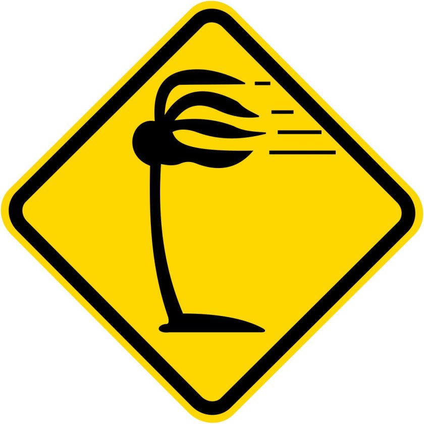 Знак штормового предупреждения