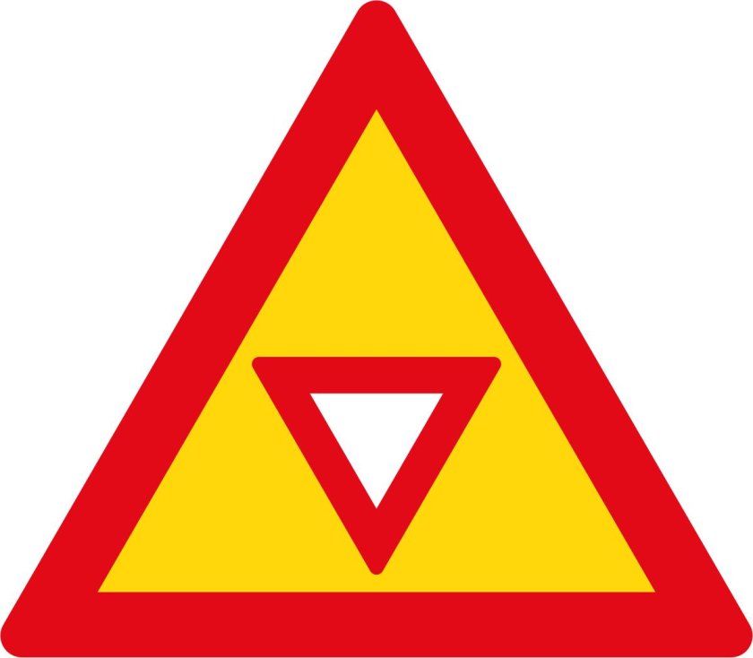 Знак Уступи дорогу