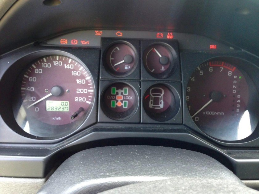 Приборка Паджеро 3